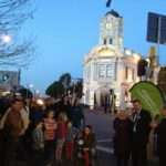 Lighting up the Three Lamps at Ponsonby 