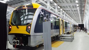 Electric train unwrapped