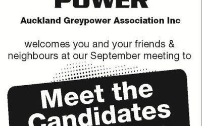 Grey Power meet the candidates meeting