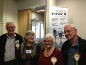 Harry Doig, Anne Marie Coury, Tricia Reade and David Holm