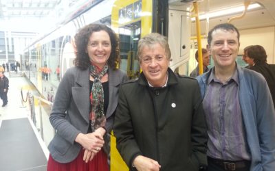 First electric train for Auckland revealed