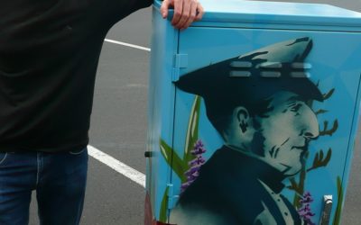 Painted utility boxes project