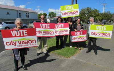 Old fashioned campaigning – street corner meetings