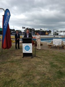 Parnell Baths centenary event Shale Chambers