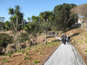 Howlett Reserve walkway opening