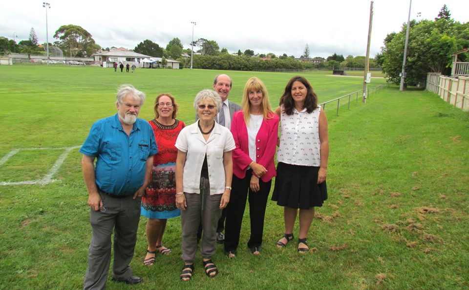 Sod turning for the Waterview–Owairaka Shared Path