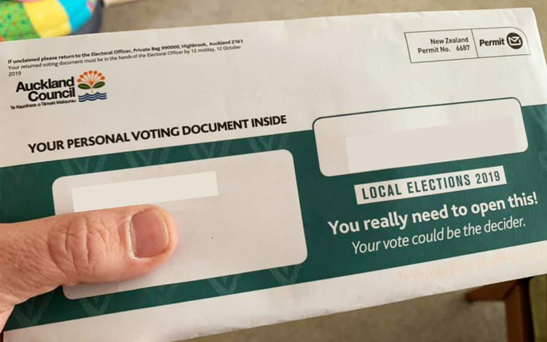 Voting envelope